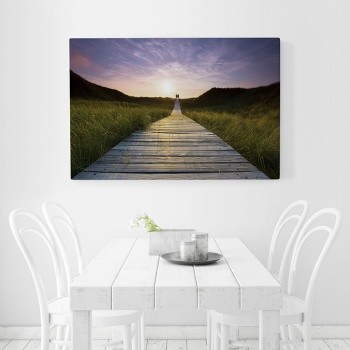 Canvastavla Gangway in sunlight-0