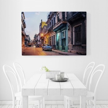 Fotoleinwand Street in Cuba
