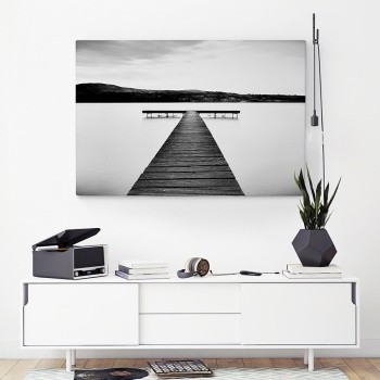 Fotoleinwand Jetty in the sea