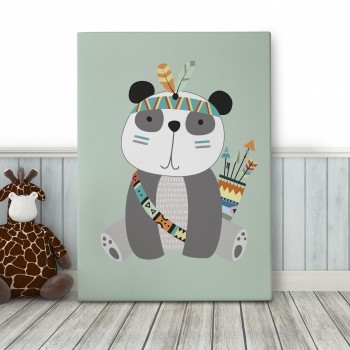 Fotoleinwand Indian panda