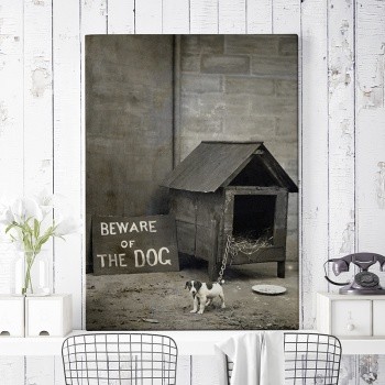 Fotoleinwand Watchdog