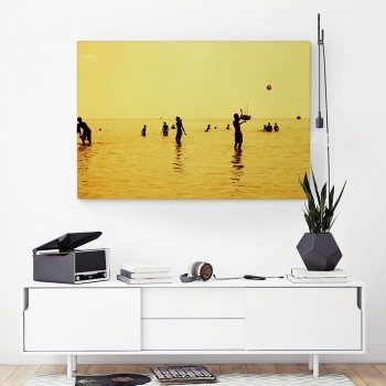 Fotoleinwand People in the water