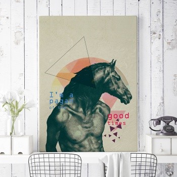 Fotoleinwand Pagan of the good times