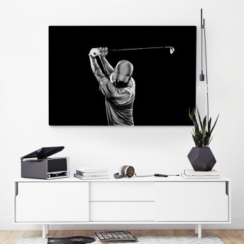 Fotoleinwand Golf swing